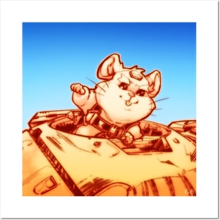 Hammond the Hamster Posters and Art